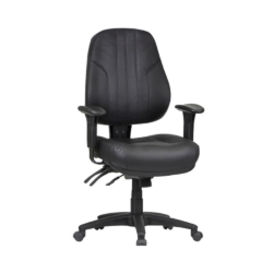 Striking Design and Support: The Rover Medium Back Chair for Professional Spaces