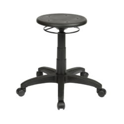 Sleek and Practical: State Round Stool, Ideal for Contemporary Workspaces